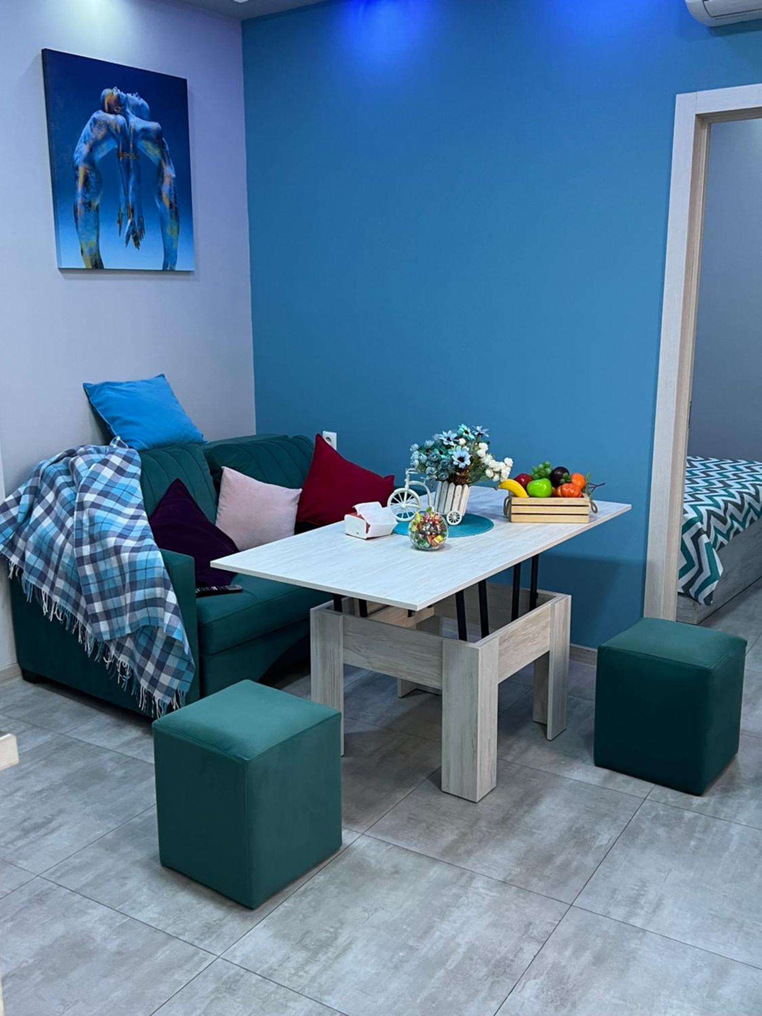 Apartament Cool Blue Interior Self Check In Erywań Zewnętrze zdjęcie