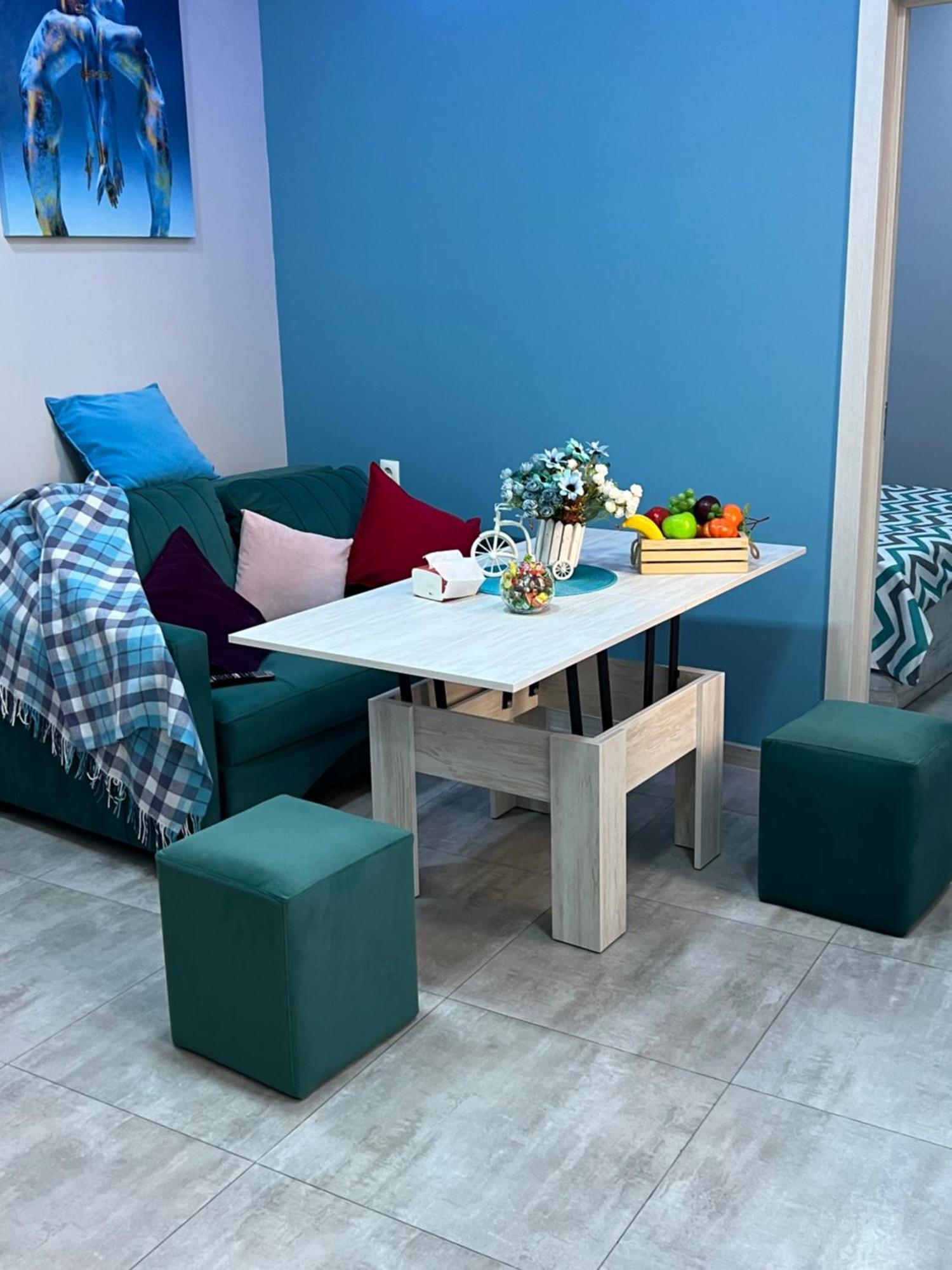 Apartament Cool Blue Interior Self Check In Erywań Zewnętrze zdjęcie